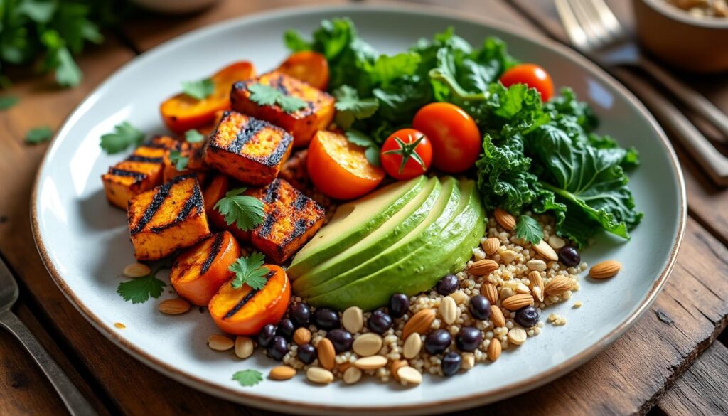 découvrez comment composer une assiette vegan riche en protéines et équilibrée pour une alimentation saine et complète. astuces, conseils et idées de repas faciles à préparer.