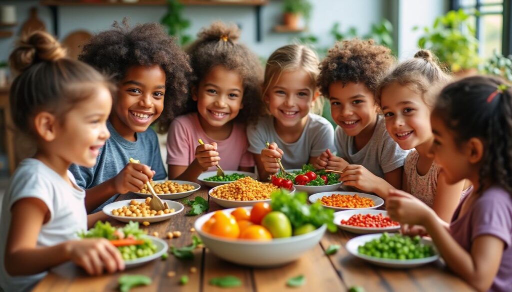 découvrez si les protéines végétales sont adaptées à la croissance des enfants et comment les intégrer correctement dans leur alimentation pour un développement équilibré.