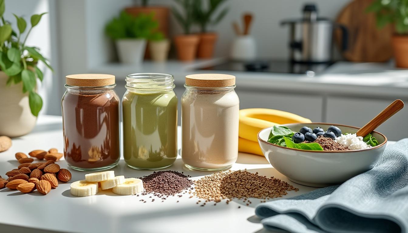 découvrez notre comparatif des protéines vegan pauvres en sucres pour choisir la meilleure option saine et naturelle adaptée à votre alimentation.