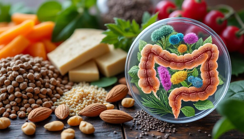 découvrez comment les protéines vegan influencent positivement le microbiote intestinal pour une meilleure santé digestive et un bien-être optimal.