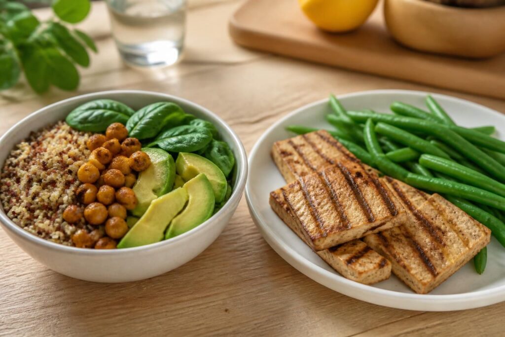découvrez des repas vegan riches en protéines, faciles et rapides à préparer pour une alimentation saine et équilibrée au quotidien.