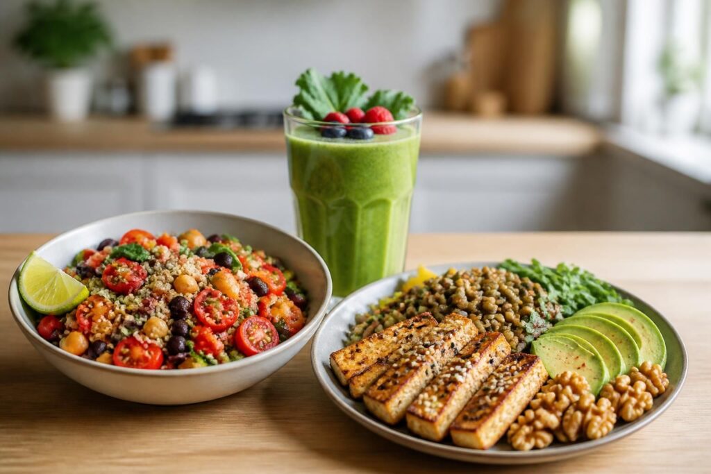 découvrez des idées savoureuses de repas vegan riches en protéines pour une alimentation équilibrée et gourmande, idéale pour les sportifs et les gourmets soucieux de leur santé.