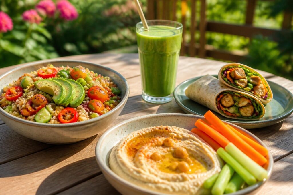 découvrez nos recettes vegan protéinées parfaites pour l'été, savoureuses et équilibrées, idéales pour rester en forme tout en profitant des beaux jours.