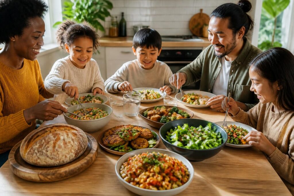 découvrez nos recettes de repas vegan protéinés, délicieuses et équilibrées, parfaites pour toute la famille. santé et saveurs au rendez-vous!