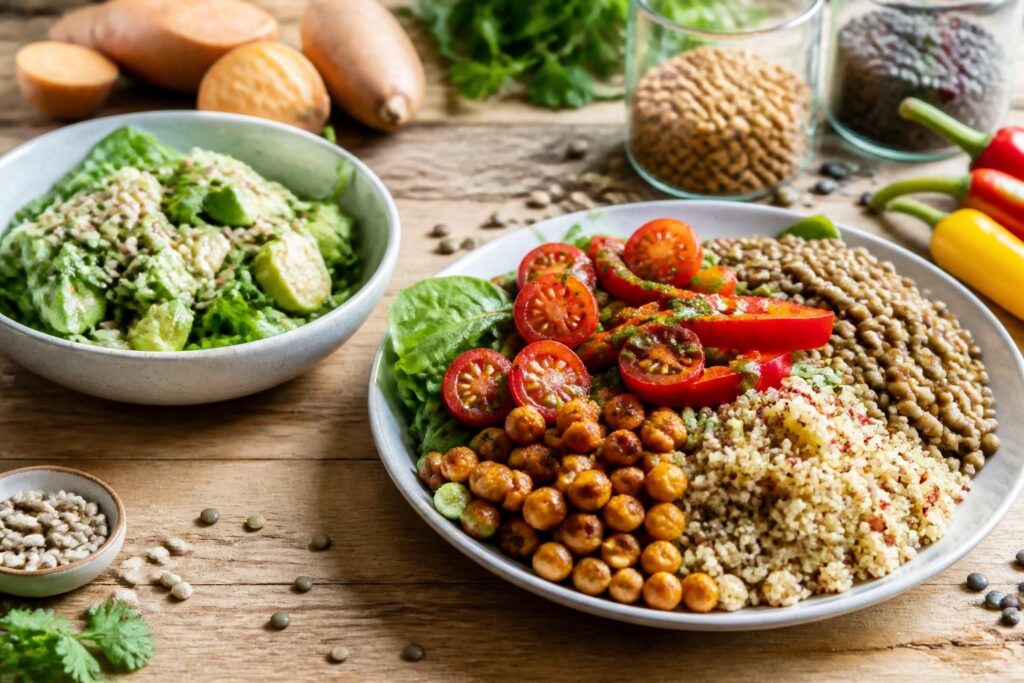 découvrez des repas vegan riches en protéines, savoureux et abordables, pour une alimentation saine et économique au quotidien.